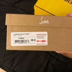 Christian louboutin Clare Sling heels